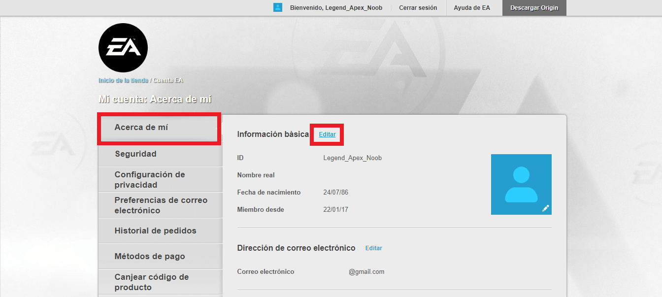 Como cambiar el nombre de usuario en Apex Legends (PS4